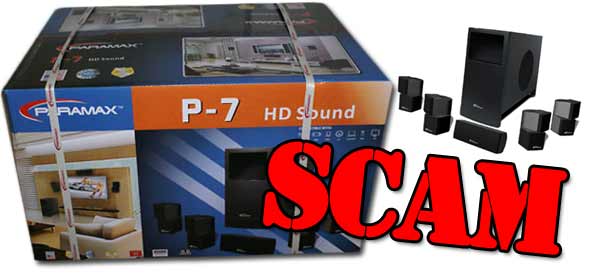 Don't be scammed by the Paramax P-7 sound system