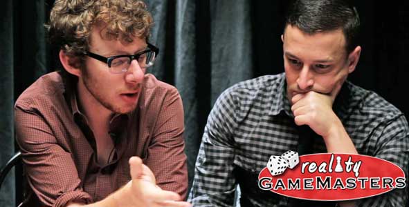 John Cochran and Eric Stein in Reality Gamemasters Episode 2
