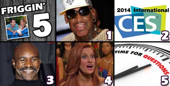 We talk about Dennis Rodman, CES, Big Brother, The Bachelor and answer your questions