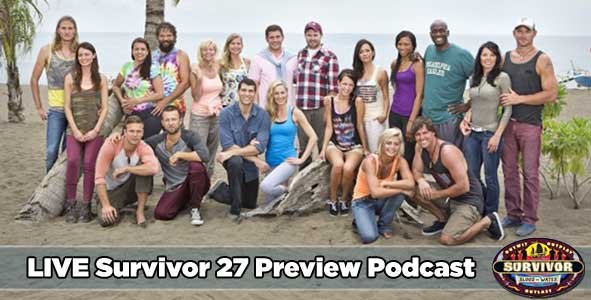 Rob and Nicole make predictions about the cast of season 27, "Survivor: Blood vs. Water"