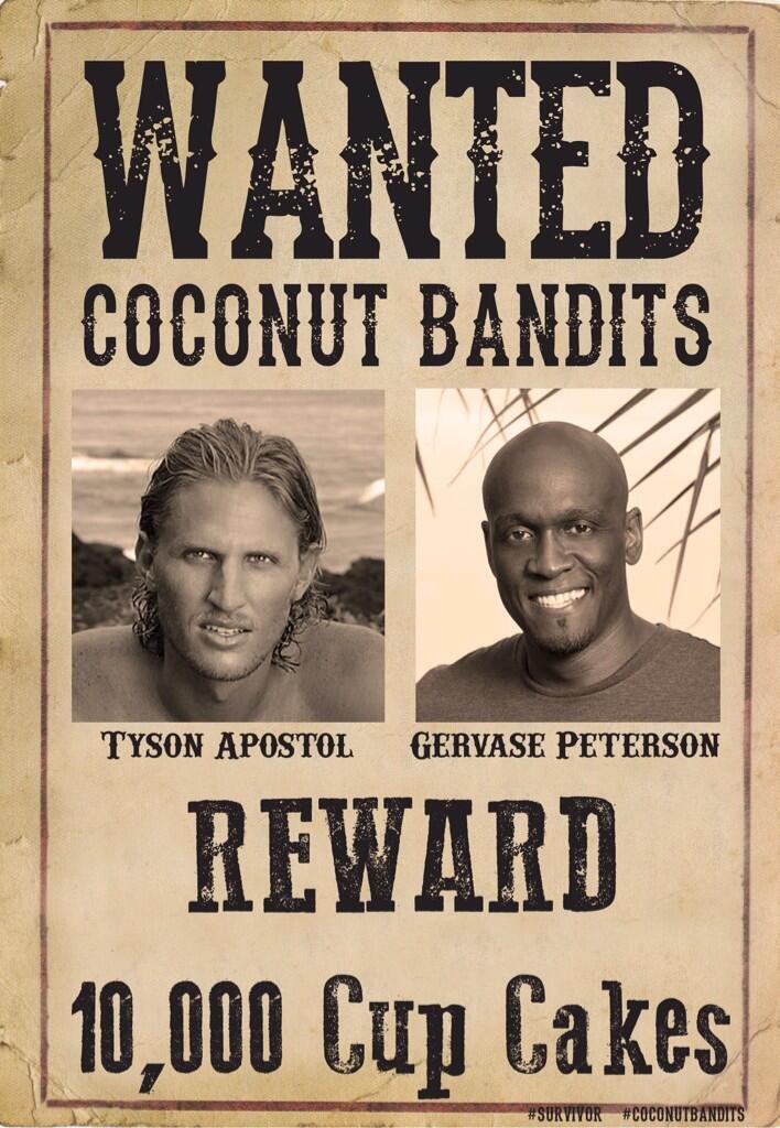 Tyson and Gervase ARE the Coconut Bandits