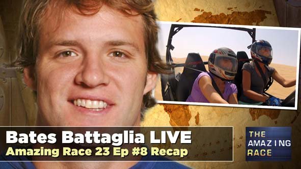 Amazing Race 22 Winner, Bates Battaglia Recaps the Latest Episode of Amazing Race 23