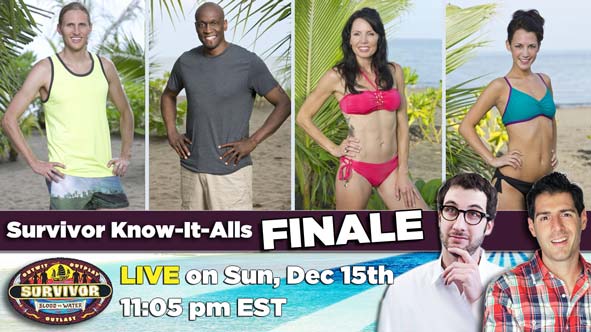 Join us LIVE for Survivor Know-It-Alls LIVE after the Blood vs Water Finale at 11:05 pm ET