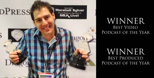 Rob Has a Podcast wins the Best Video and Best Produced Podcast of the Year Awards