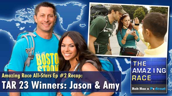 Amazing Race All-Stars Episode 2 Recap with Jason Case & Amy Diaz