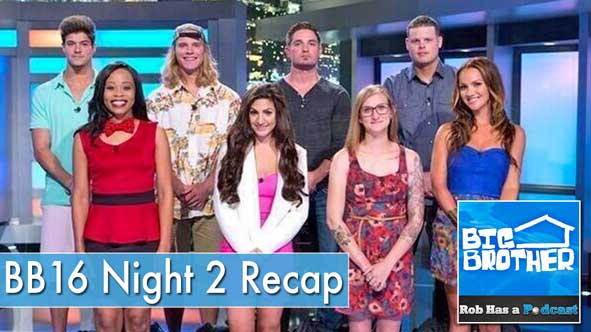 Big Brother 16 Recap: Night 2 of the BB16 Season Premiere on June 26, 2014