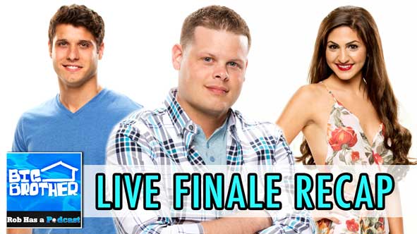 Big Brother 2014: LIVE Recap of the BB16 Finale and Winner Reaction on Wednesday, September 24th - Will Derrick, Cody or Victoria become the newest winner?