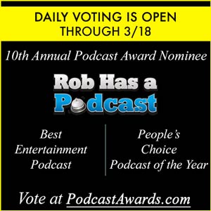 Vote RHAP at This Year's Podcast Awards for Best Entertainment Podcast and People's Choice Podcast of the Year