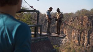 Gorgeous gorge, exciting to watch, but where's the skill in stepping off a cliff?