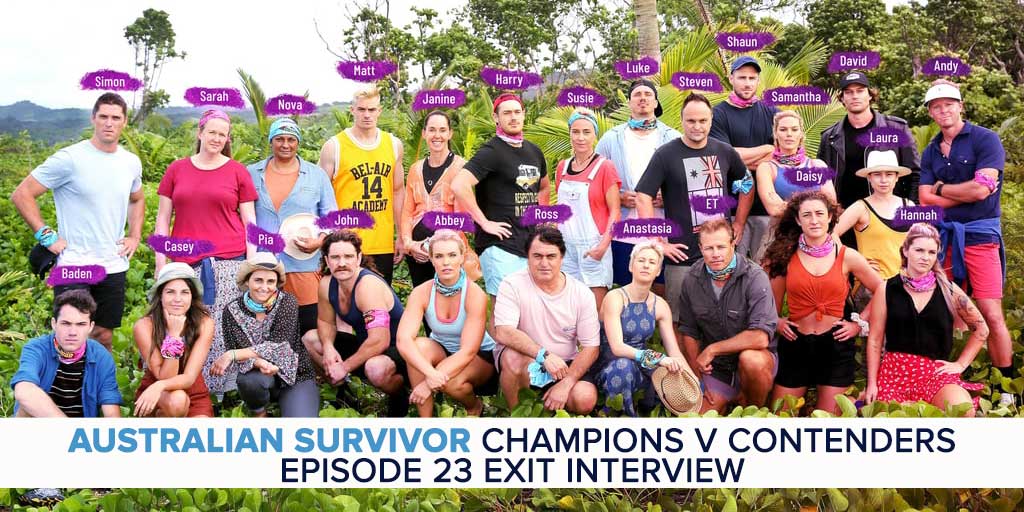 Australian Survivor 2019  Ep 23 Exit Interview – RobHasAwebsite.com