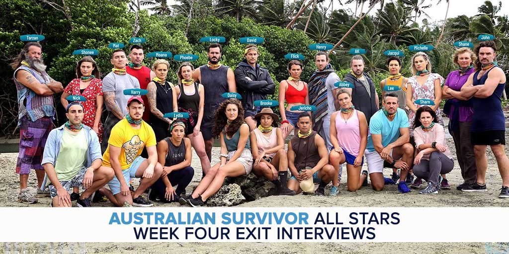 Australian Survivor All Stars | Week 4 Exit Interviews – RobHasAwebsite.com