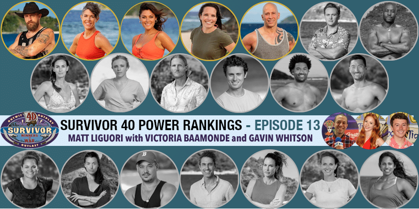 Survivor Power Rankings  Winners at War Episode 13 – RobHasAwebsite.com