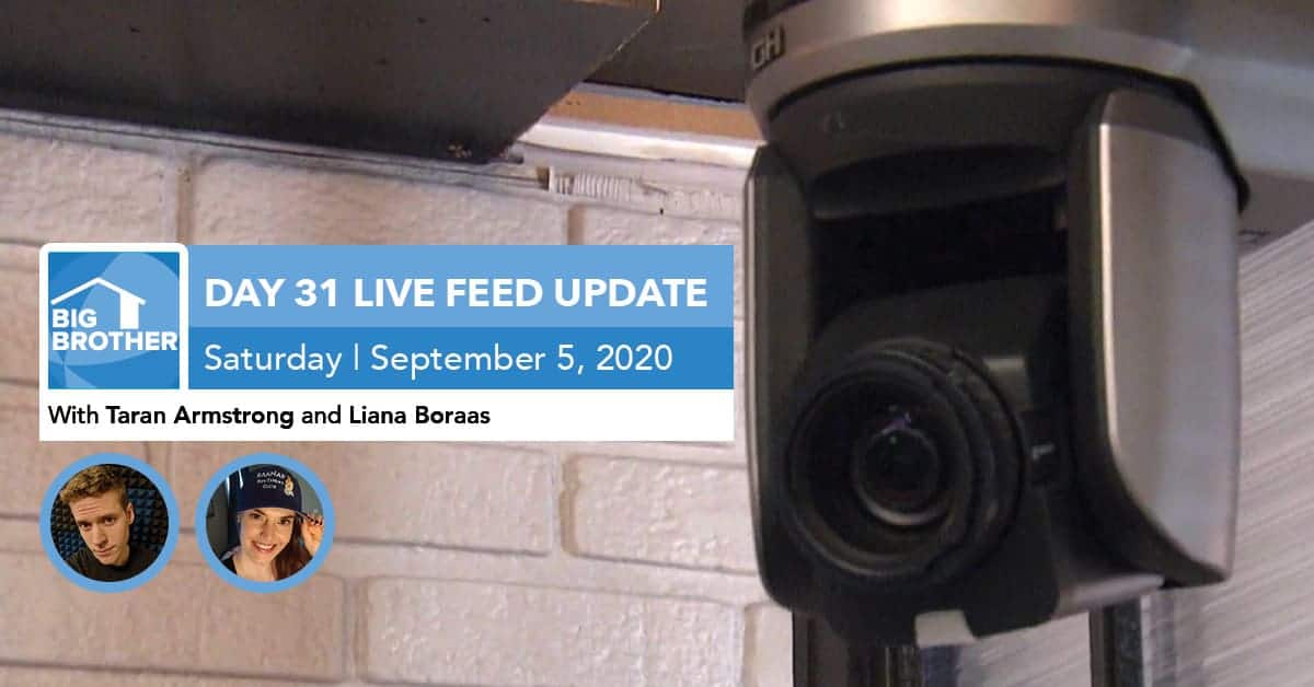 Big Brother All-Stars | Live Feed Update | Saturday, Sept 5, 2020