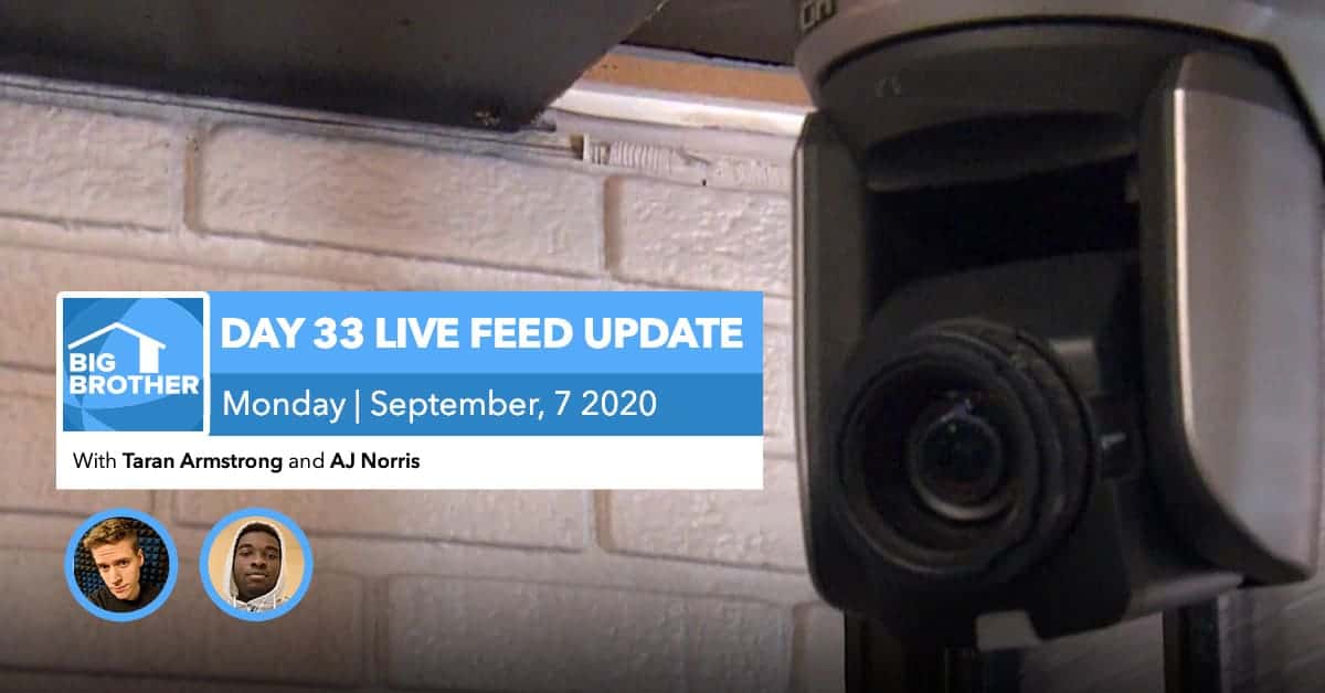 Big Brother All-Stars | Live Feed Update | Monday, Sept 7, 2020