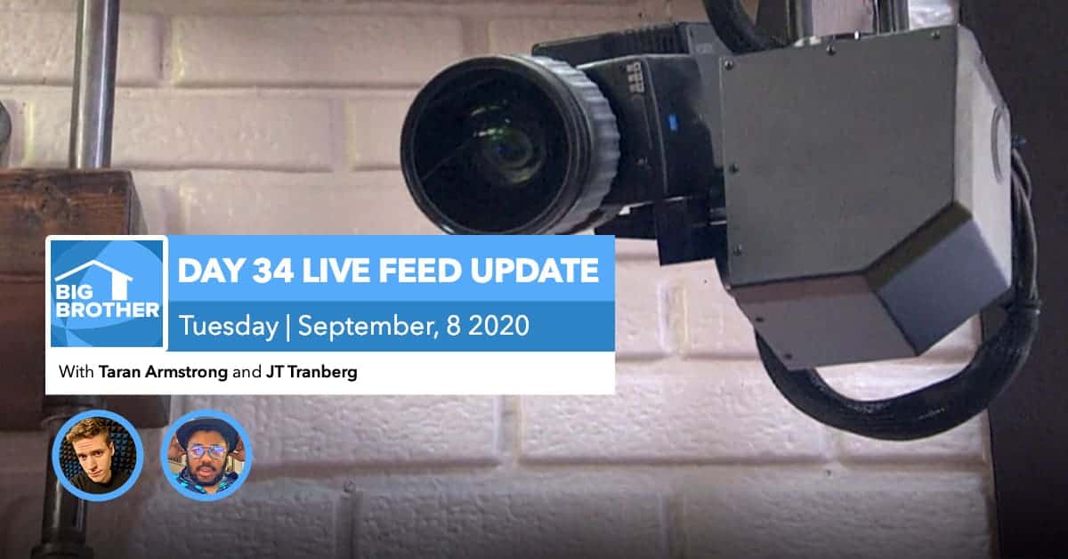 Big Brother All-Stars | Live Feed Update | Tuesday, Sept 8, 2020