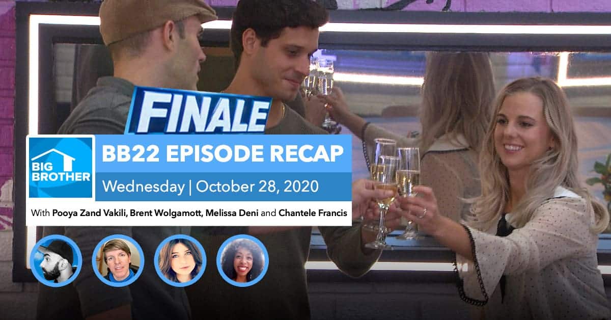 BB22 | Wednesday 10/28 FINALE Episode Recap