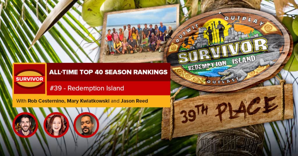 Survivor All-Time Top 40 Rankings | #39: Redemption Island