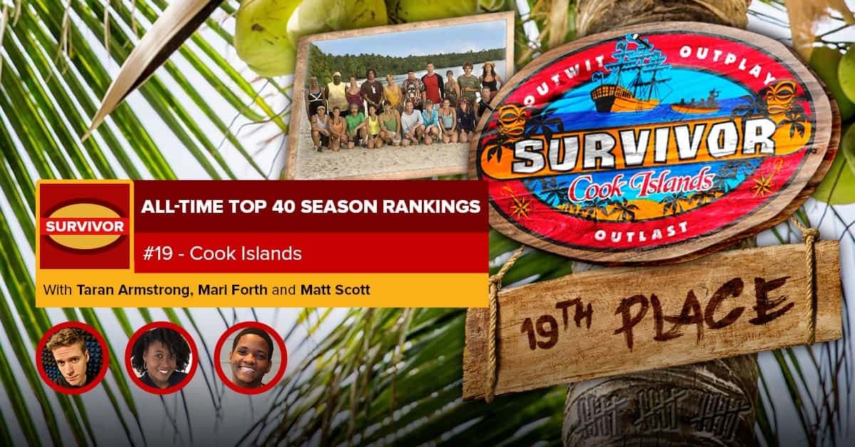 Survivor All-Time Top 40 Rankings | #19: Cook Islands