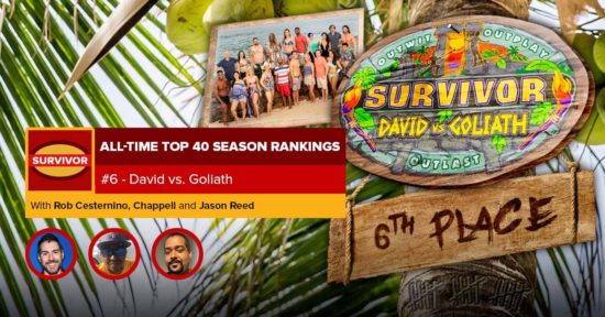 Survivor All-Time Top 40 Rankings | #6: David vs. Goliath