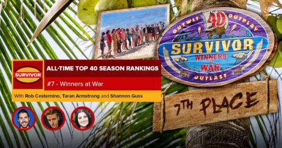 Survivor All-Time Top 40 Rankings | #7: Winners At War