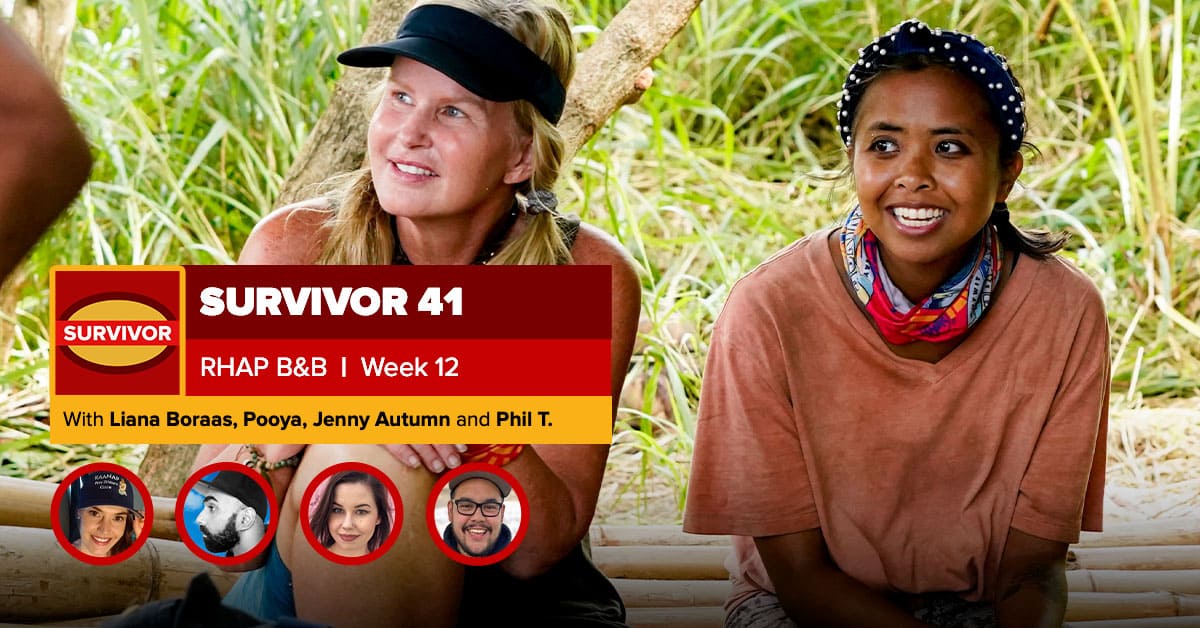 Survivor 41 Episode 12 With Jenny & Phil | Survivor B&B With Pooya ...